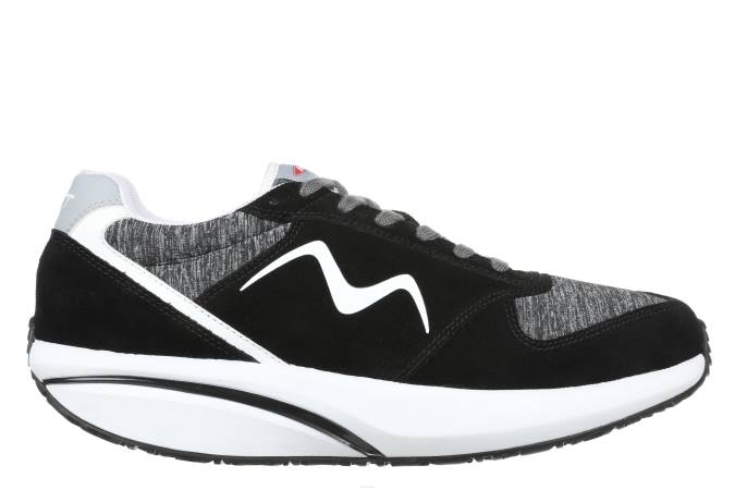 MBT N6ZJ180 zapatos para caminar negro mujer camiseta 1998