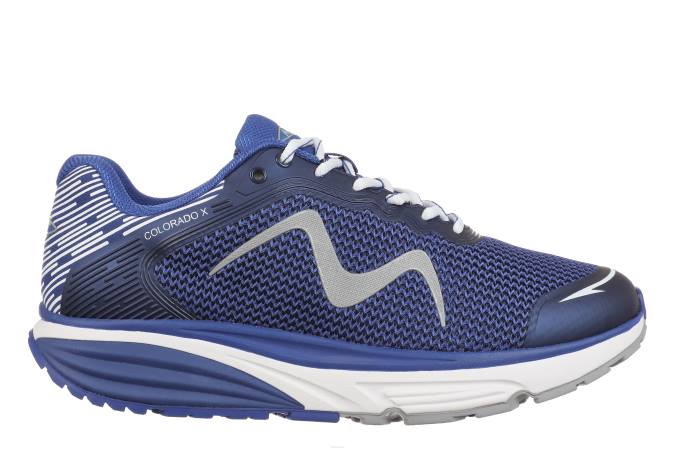 MBT N6ZJ102 zapatos para correr Armada mujer colorado x
