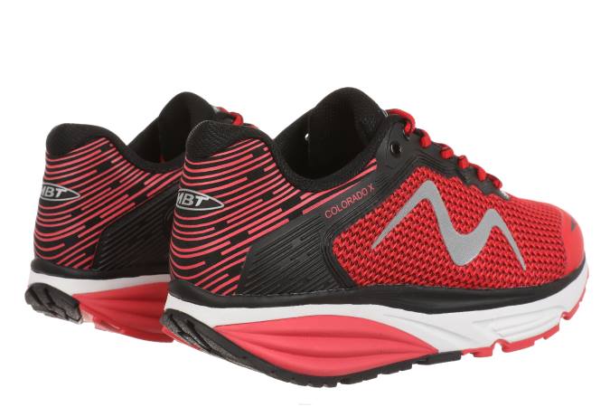 MBT N6ZJ104 zapatos para correr delicioso rojo mujer colorado x