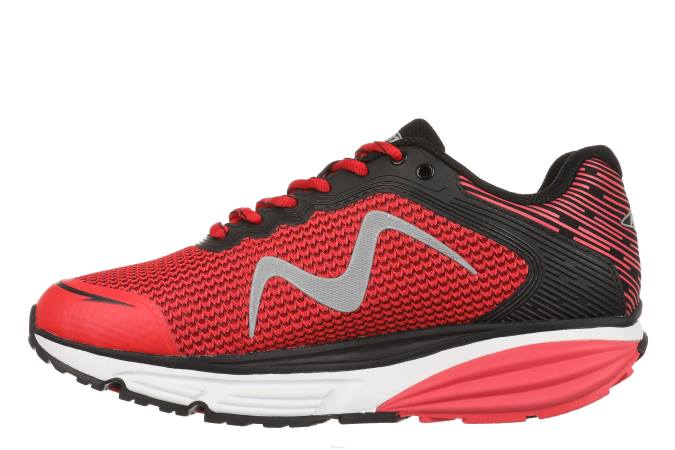 MBT N6ZJ104 zapatos para correr delicioso rojo mujer colorado x