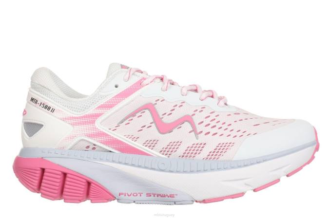 MBT N6ZJ107 zapatos para correr blanco/rosa mujer mtr-1500 ii