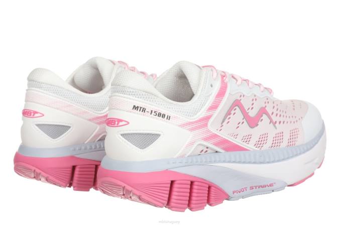 MBT N6ZJ107 zapatos para correr blanco/rosa mujer mtr-1500 ii