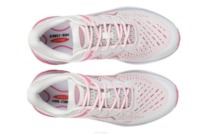 MBT N6ZJ107 zapatos para correr blanco/rosa mujer mtr-1500 ii