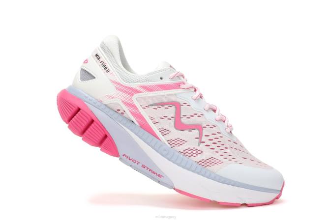 MBT N6ZJ107 zapatos para correr blanco/rosa mujer mtr-1500 ii