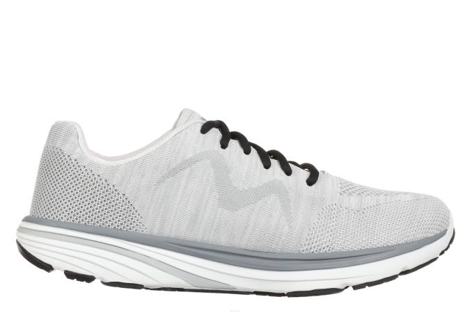 MBT N6ZJ109 zapatos para correr gris claro mujer ola ii