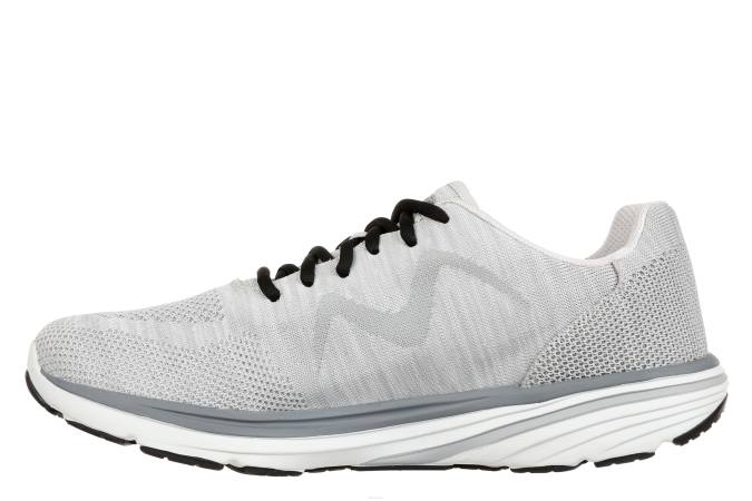 MBT N6ZJ109 zapatos para correr gris claro mujer ola ii