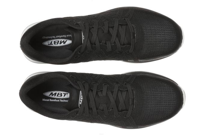MBT N6ZJ112 zapatos para correr negro mujer velocidad 1000-3