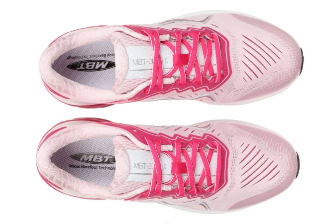 MBT N6ZJ113 zapatos para correr rosa tiza mujer 2000