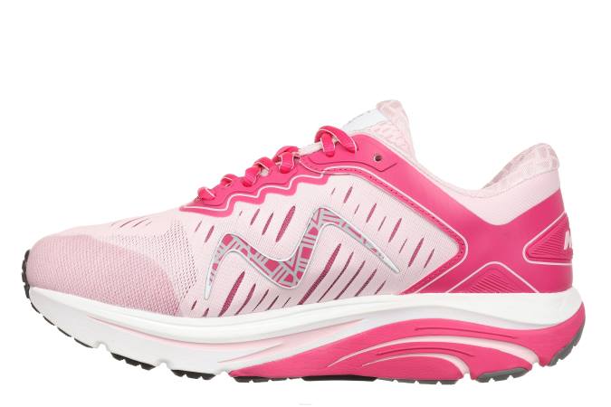 MBT N6ZJ113 zapatos para correr rosa tiza mujer 2000