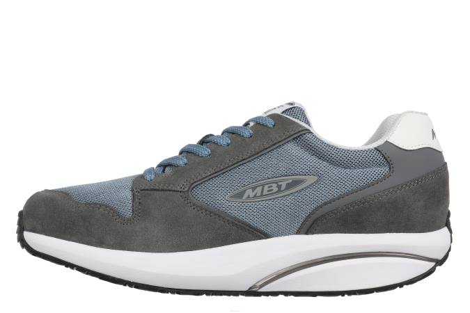 MBT N6ZJ116 zapatos para correr gris mujer 1997