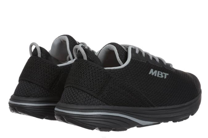 MBT N6ZJ128 zapatos para correr todo negro mujer gadí