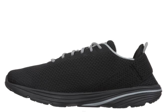 MBT N6ZJ128 zapatos para correr todo negro mujer gadí