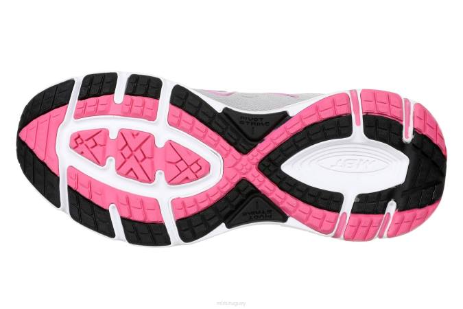MBT N6ZJ136 zapatos para correr gris/rosa mujer 2000