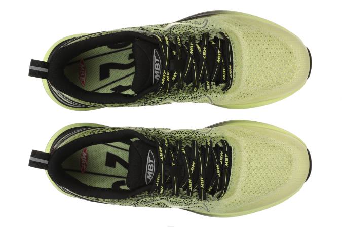 MBT N6ZJ142 zapatos para correr Limon amarillo mujer huracán-3000