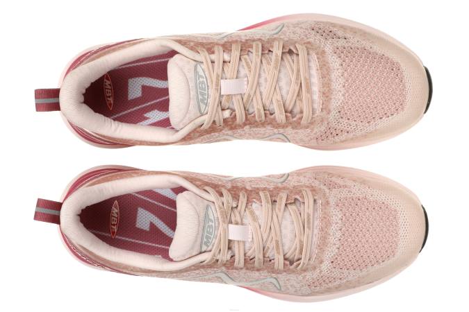 MBT N6ZJ143 zapatos para correr rosa humo mujer huracán-3000