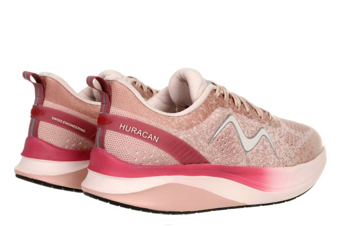 MBT N6ZJ143 zapatos para correr rosa humo mujer huracán-3000
