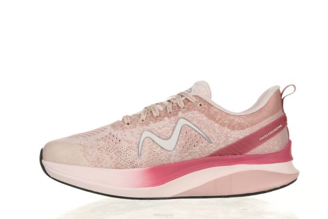 MBT N6ZJ143 zapatos para correr rosa humo mujer huracán-3000