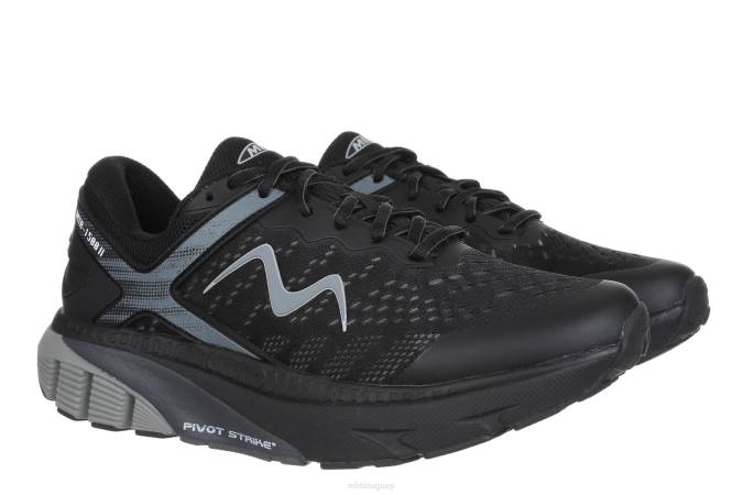 MBT N6ZJ146 zapatos para correr negro mujer mtr-1500 ii con cordones