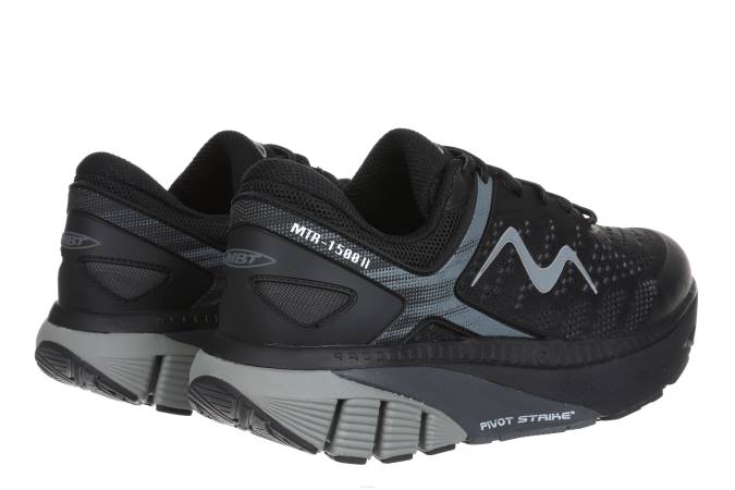 MBT N6ZJ146 zapatos para correr negro mujer mtr-1500 ii con cordones