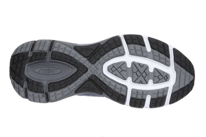 MBT N6ZJ147 zapatos para correr gris folkstone mujer 2000 con cordones