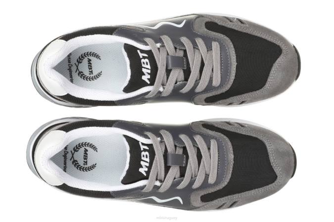 MBT N6ZJ153 zapatos para correr sensor negro/gris mujer soho 1996