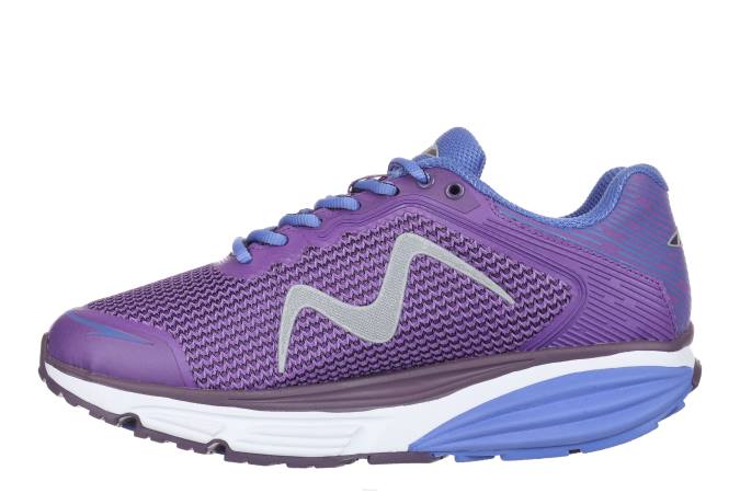 MBT N6ZJ154 zapatos para correr lila real mujer colorado x
