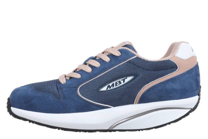 MBT N6ZJ157 zapatos para correr patriota azul mujer 1997 clásico