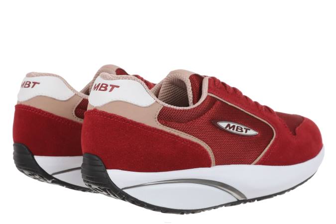 MBT N6ZJ158 zapatos para correr dahila rojo mujer 1997 clásico