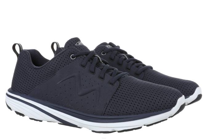 MBT N6ZJ159 zapatos para correr Armada mujer ola