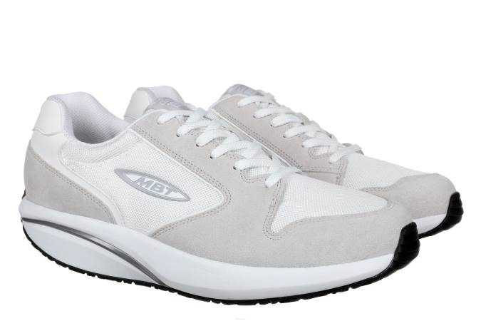 MBT N6ZJ165 zapatos para correr blanco mujer 1997
