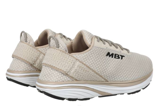 MBT N6ZJ167 zapatos para correr trigo mujer gadi con cordones