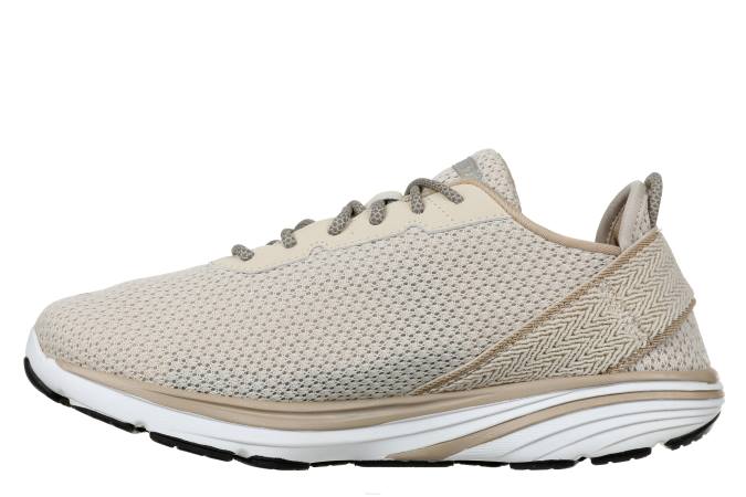 MBT N6ZJ167 zapatos para correr trigo mujer gadi con cordones