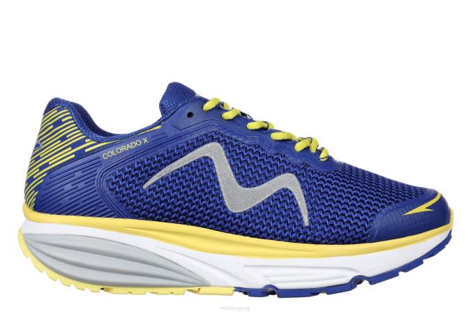 MBT N6ZJ172 zapatos para correr navegar azul mujer colorado x