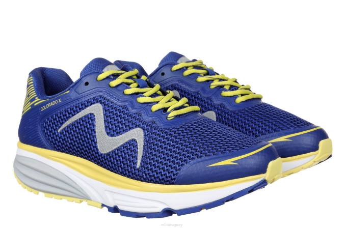 MBT N6ZJ172 zapatos para correr navegar azul mujer colorado x