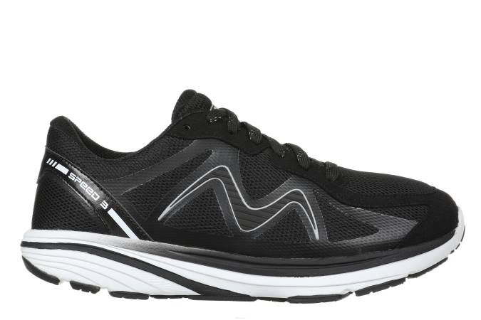 MBT N6ZJ173 zapatos para correr negro mujer velocidad 3
