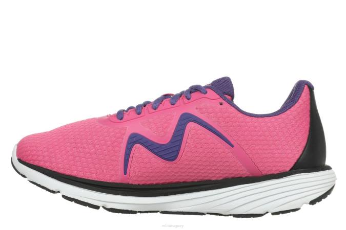 MBT N6ZJ187 zapatos para correr rosa carmín mujer velocidad-1200 ii
