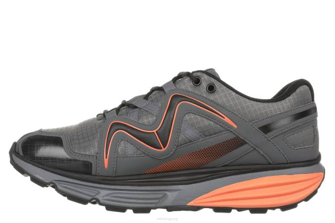 MBT N6ZJ196 zapatos para correr carbón/naranja mujer simba atr