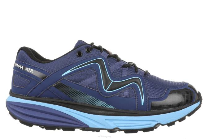 MBT N6ZJ197 zapatos para correr azul crepuscular mujer simba atr
