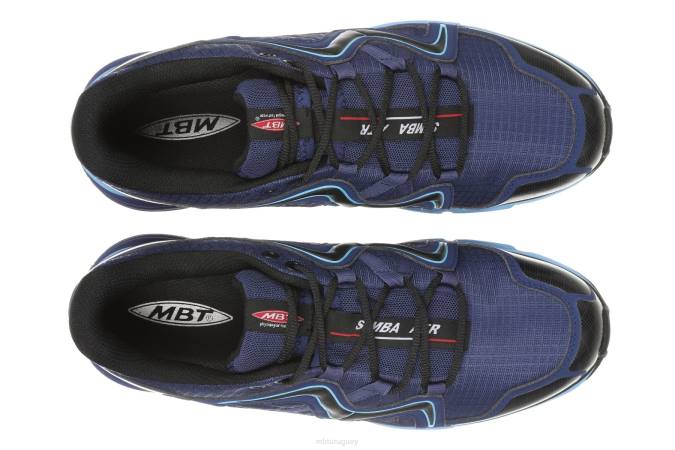 MBT N6ZJ197 zapatos para correr azul crepuscular mujer simba atr