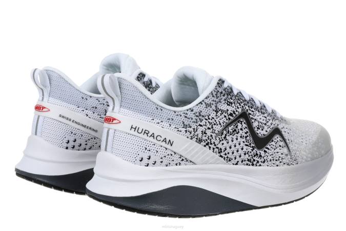 MBT N6ZJ198 zapatos para correr gris blanco mujer huracán-3000