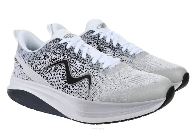 MBT N6ZJ198 zapatos para correr gris blanco mujer huracán-3000