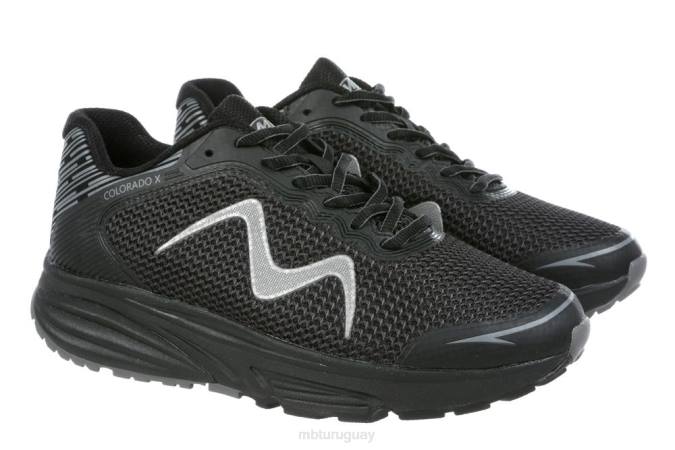 MBT N6ZJ215 zapatos para correr negro mujer colorado x