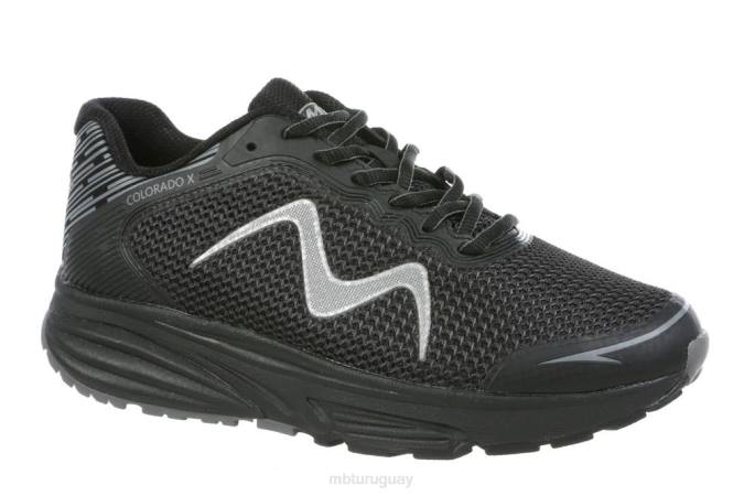 MBT N6ZJ215 zapatos para correr negro mujer colorado x