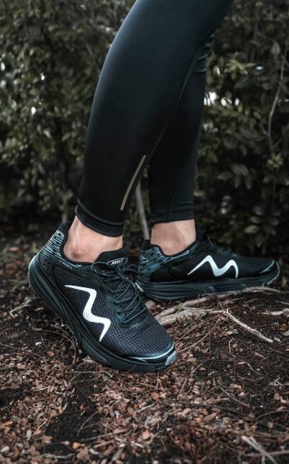 MBT N6ZJ215 zapatos para correr negro mujer colorado x