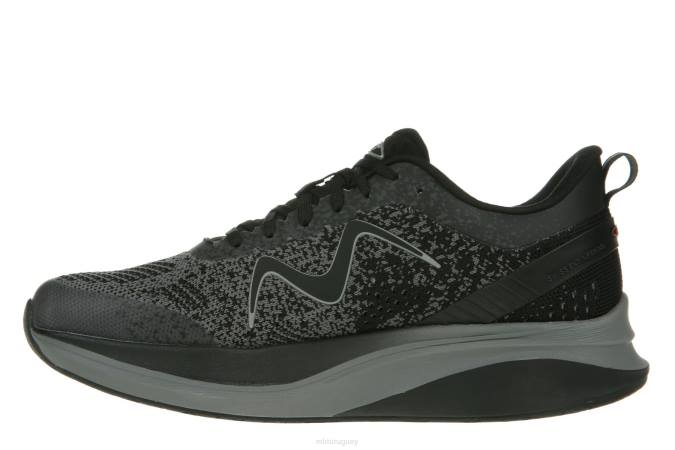 MBT N6ZJ97 zapatos para correr negro/castlerock mujer huracán-3000