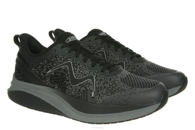 MBT N6ZJ97 zapatos para correr negro/castlerock mujer huracán-3000