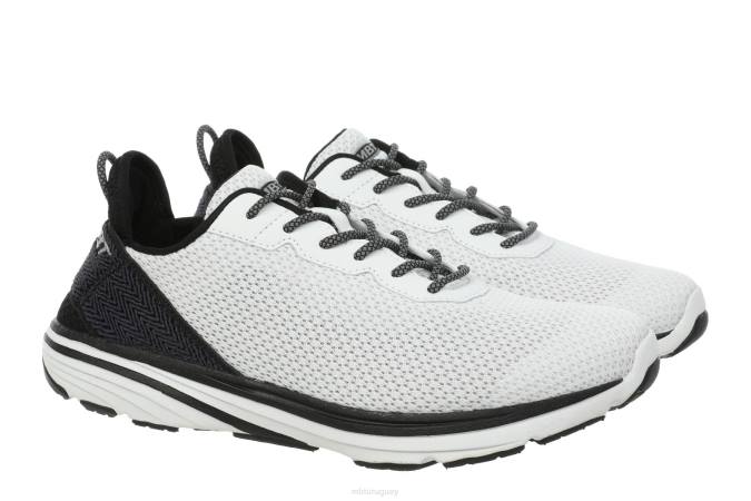 MBT N6ZJ98 zapatos para correr blanco negro mujer gadí